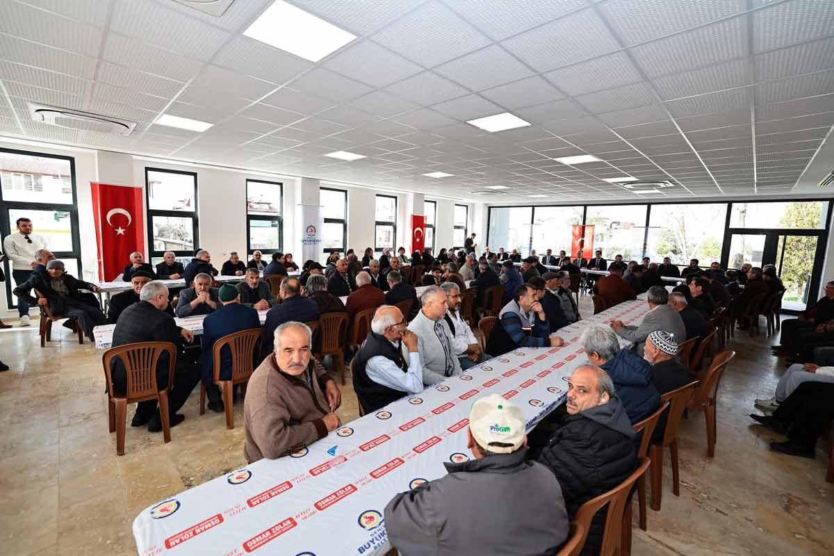 AKTEPE MAHALLESİ’NE TAZİYE EVİ