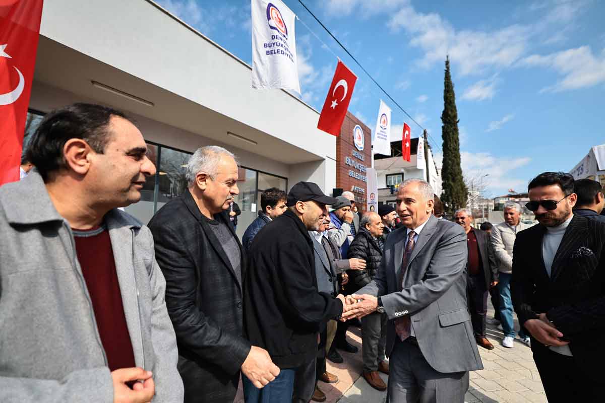 AKTEPE MAHALLESİ’NE TAZİYE EVİ