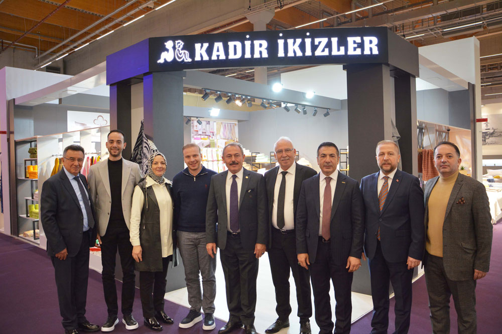 DTO BAŞKANI ERDOĞAN, HEİMTEXTİL’DEKİ ÜYELERİNİ YALNIZ BIRAKMADI