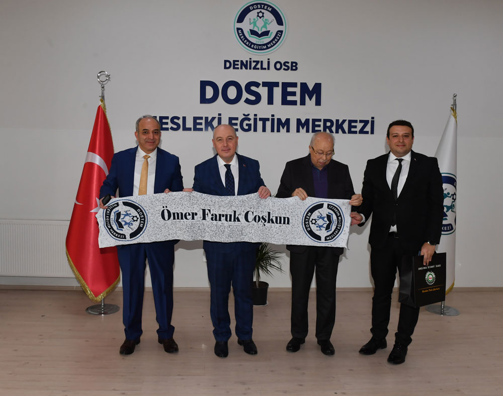 VALİ COŞKUN DENİZLİ OSB’Yİ ZİYARET ETTİ