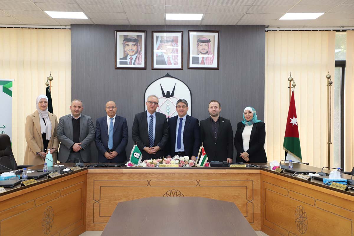 YARMOUK ÜNİVERSİTESİ İLE ANLAŞMA İMZALANDI