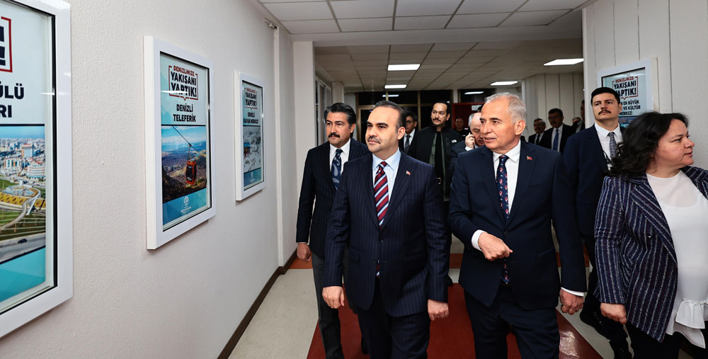 BAKAN KACIR’DAN BAŞKAN ZOLAN’A ZİYARET