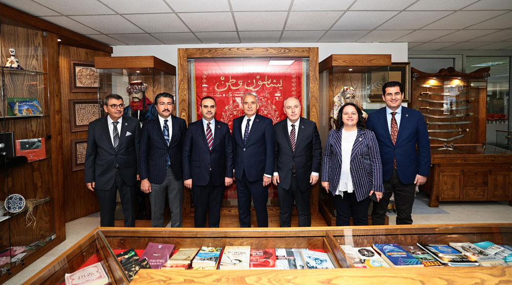 BAKAN KACIR’DAN BAŞKAN ZOLAN’A ZİYARET