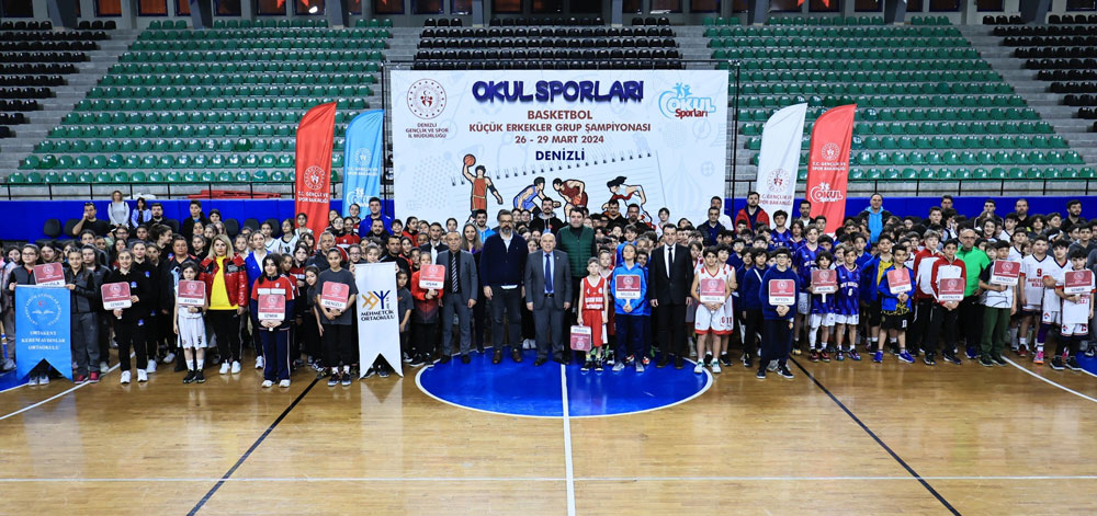 BASKETBOLDA GRUP MAÇLARI DENİZLİ'DE OYNANDI