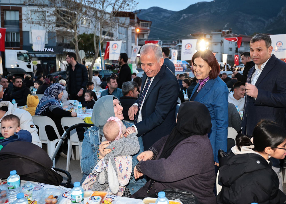 MAHALLE İFTARI BAĞBAŞI’NDA SÜRDÜ