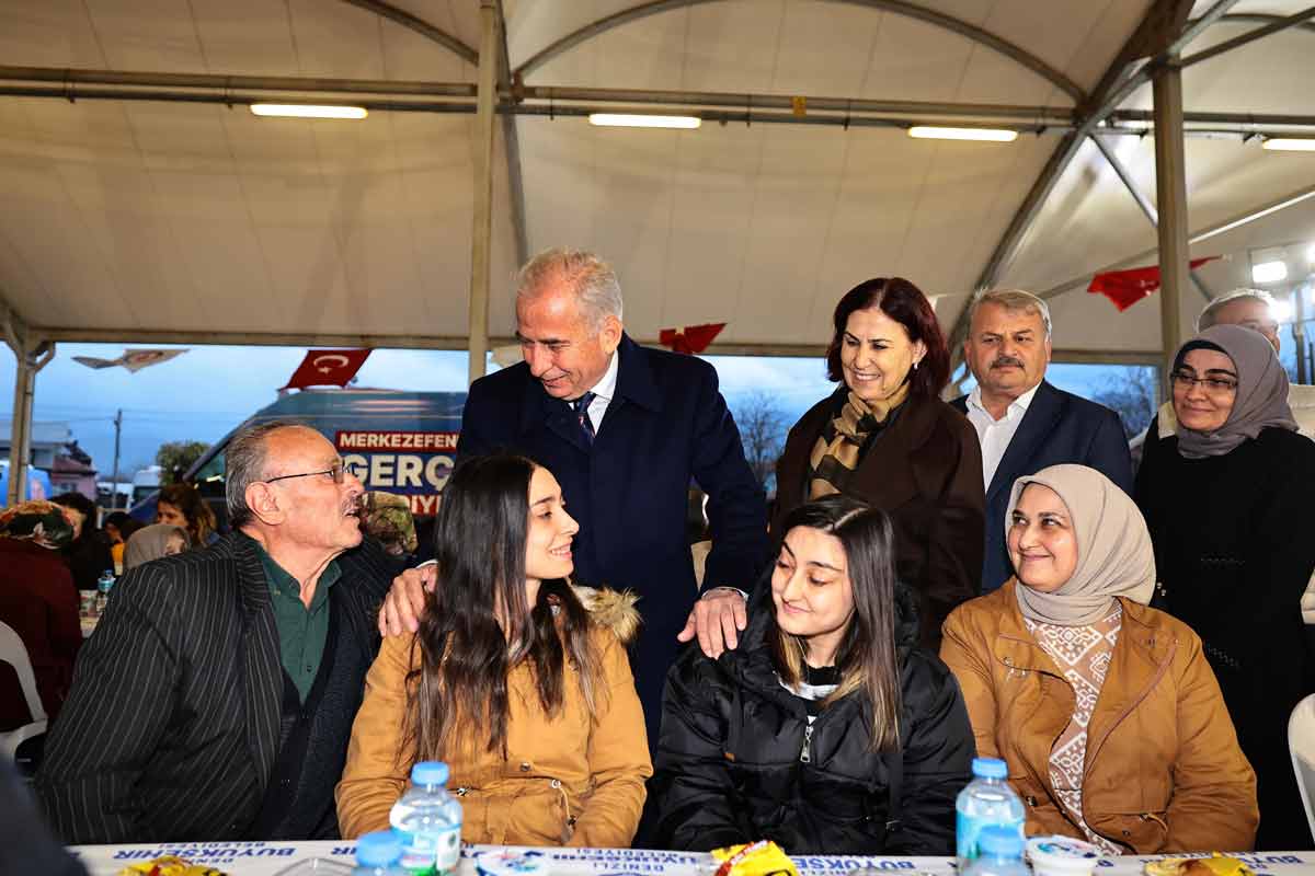 MERKEZEFENDİ İFTARDA BULUŞTU