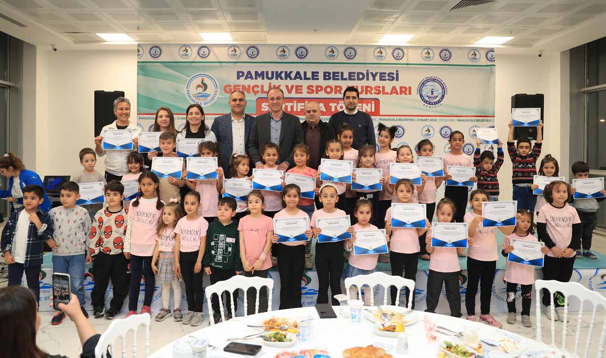 PAMUKKALE BELEDİYESİ KURSİYERLERİ İFTARDA BULUŞTU