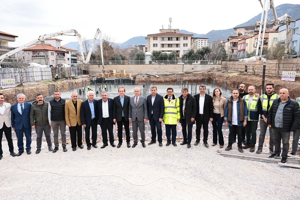SOSYAL TESİS VE PAZAR YERİ TEMELİ ATILDI