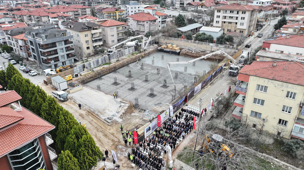 SOSYAL TESİS VE PAZAR YERİ TEMELİ ATILDI