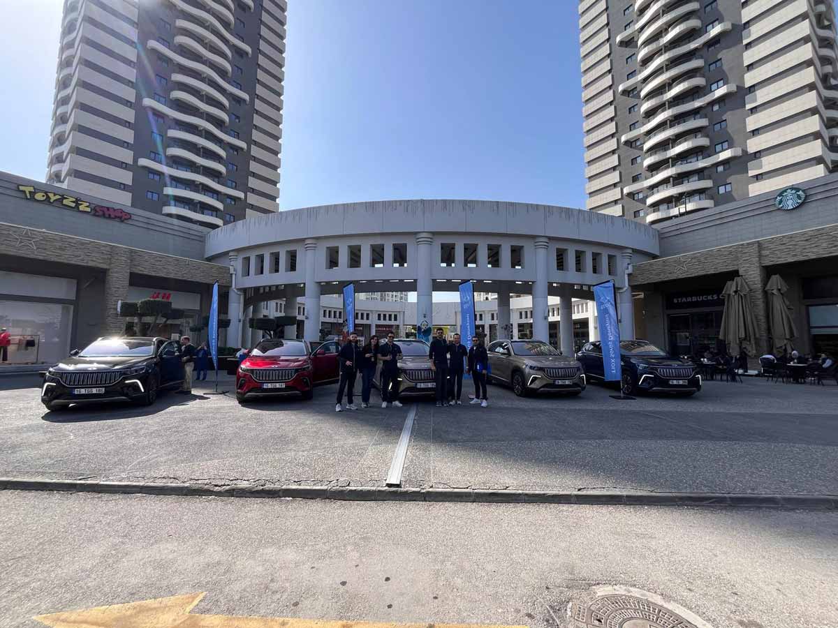 TOGG SÜRÜŞ DENEYİMİ AQUAMALL’DA BAŞLADI