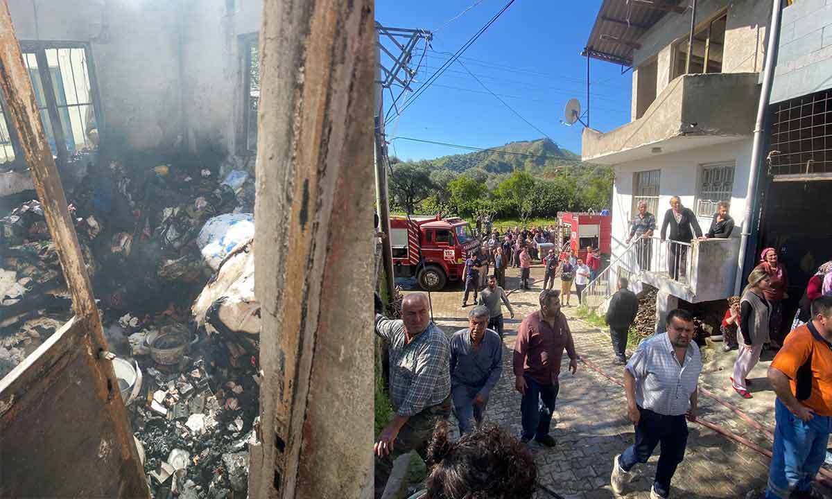 NAZİLLİ'DE 2 YAŞINDAKİ ÇOCUK ALEVLERİN ARASINDA KALARAK HAYATINI KAYBETTİ  