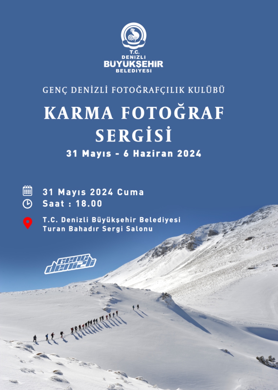 GENÇ DENİZLİ’DEN KARMA SERGİ