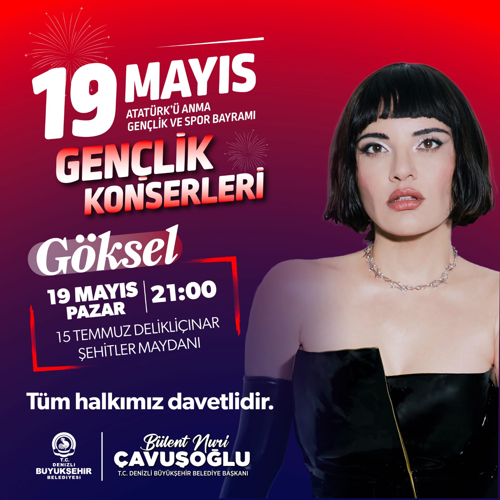 FENER ALAYI VE GÖKSEL KONSERİNE DAVET