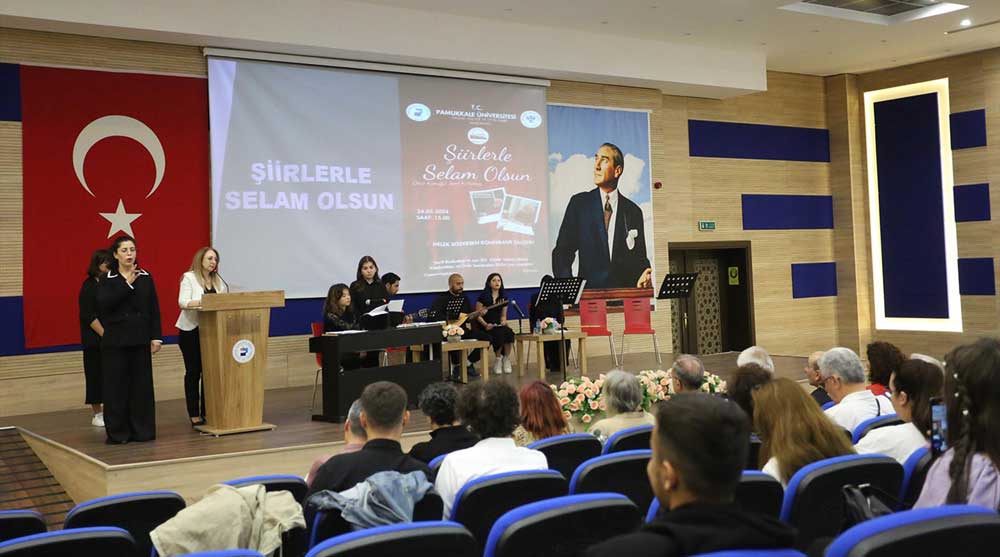 KUTLUDAĞ, PAÜ’NÜN ONUR KONUĞU OLDU