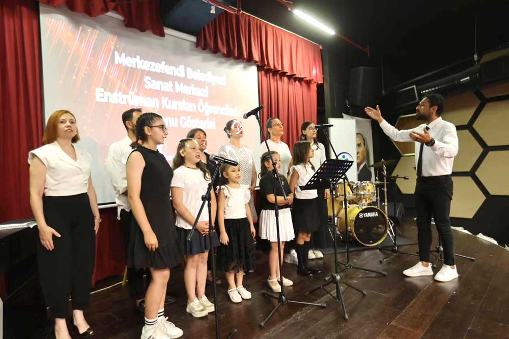 MERKEZEFENDİ SANAT MERKEZİ’NDEN YIL SONU GÖSTERİSİ