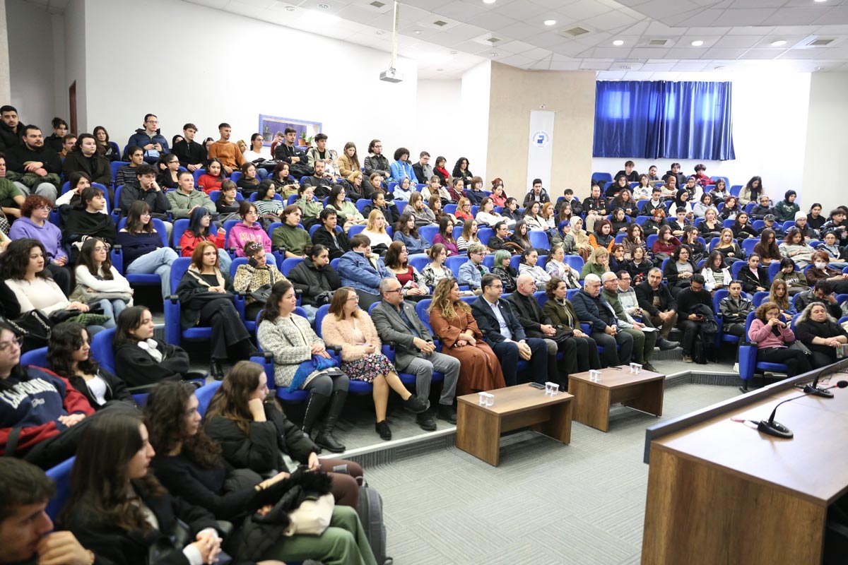 DENİB BAŞKANI MEMİŞOĞLU PAÜ’NÜN KONUĞU OLDU