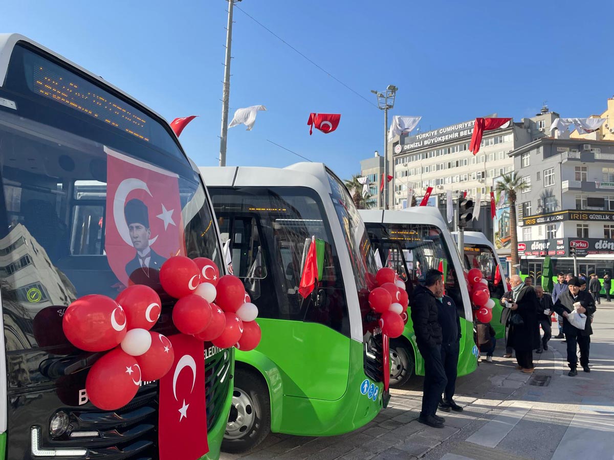 ULAŞIM FİLOSUNA 38 YENİ OTOBÜS