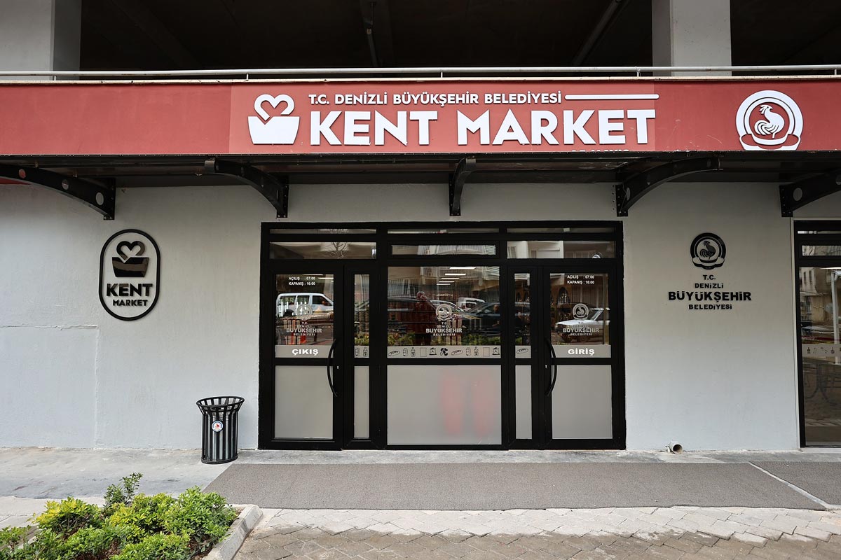 BÜYÜKŞEHİR KENT MARKET AÇILIYOR