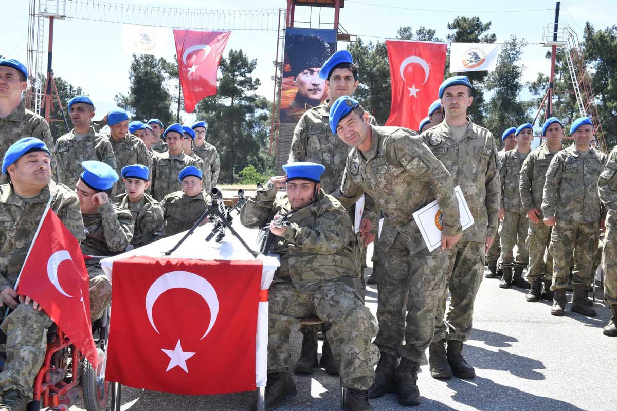 ÇAKI GİBİ ASKER OLDULAR
