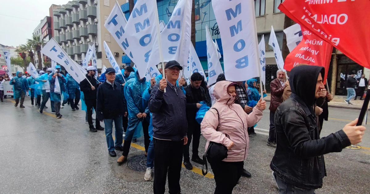 DENİZLİ 1 MAYIS’I KUTLUYOR