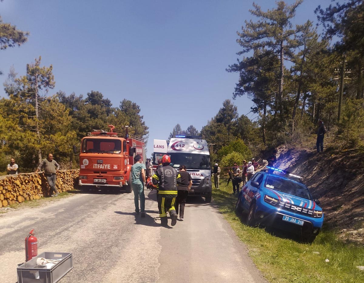 KONTROLDEN ÇIKAN ARAÇ TAKLA ATTI