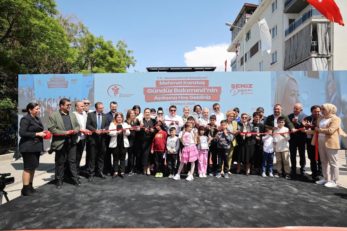 MERKEZEFENDİ BELEDİYESİ 3. KREŞİ TÖRENLE HİZMETE AÇTI