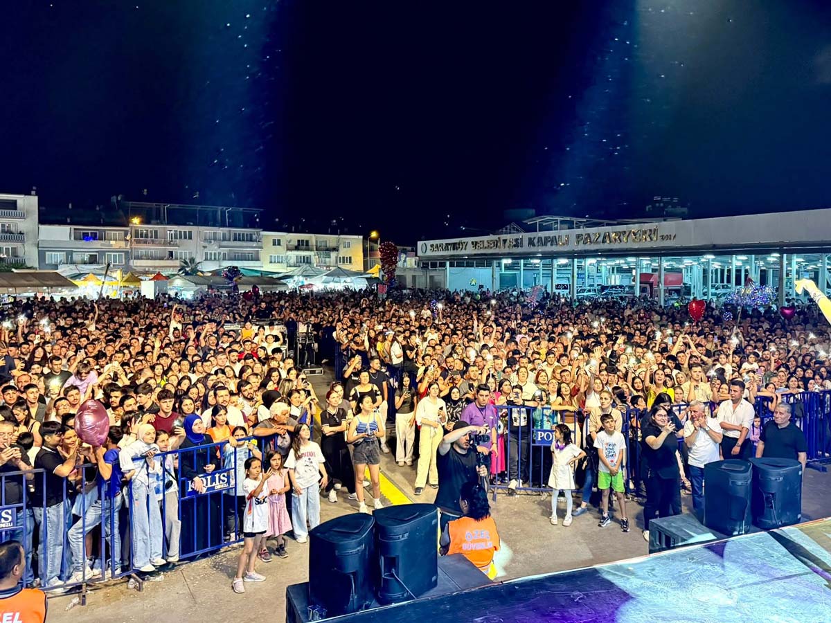 SARAYKÖY'DE ECE MUMAY RÜZGARI ESTİ