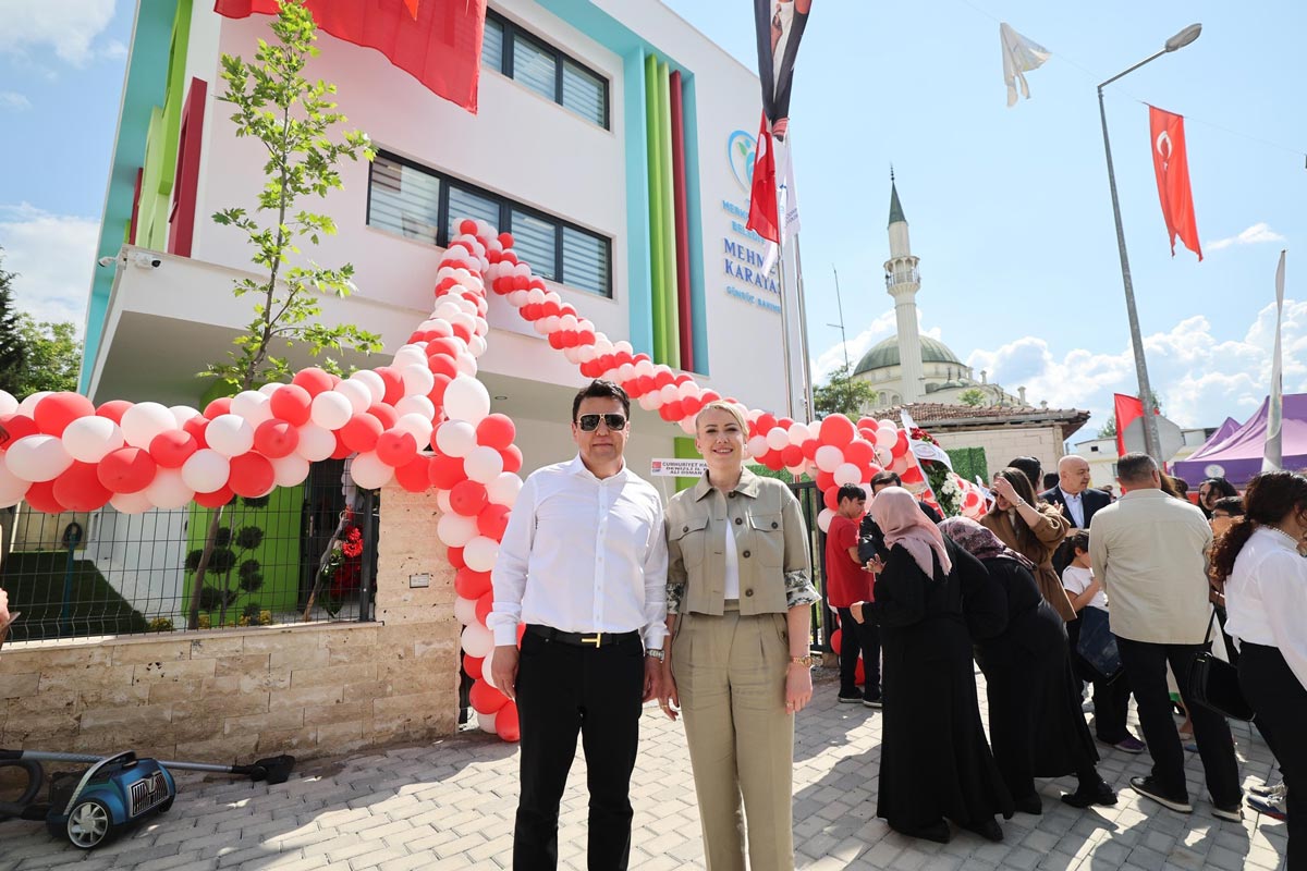MERKEZEFENDİ BELEDİYESİ 3. KREŞİ TÖRENLE HİZMETE AÇTI