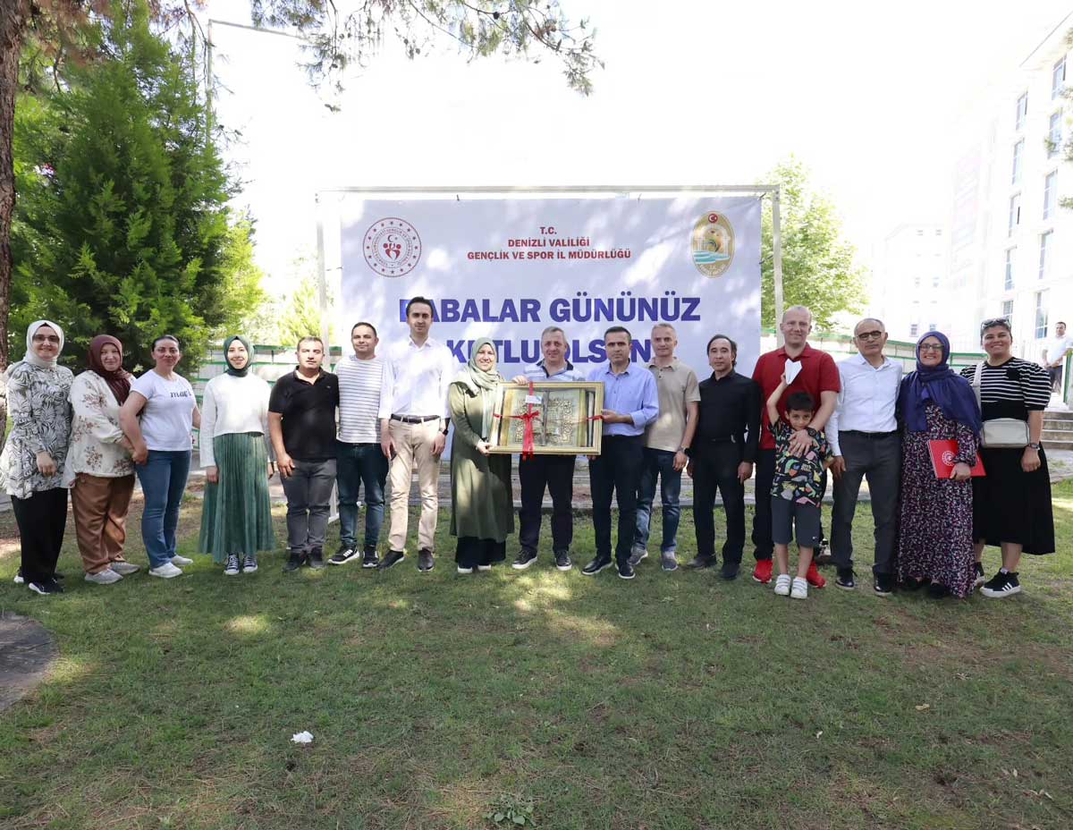GENÇLİK SPOR MÜDÜRLÜĞÜ ŞEHİT BABALARINI BİR ARAYA GETİRDİ