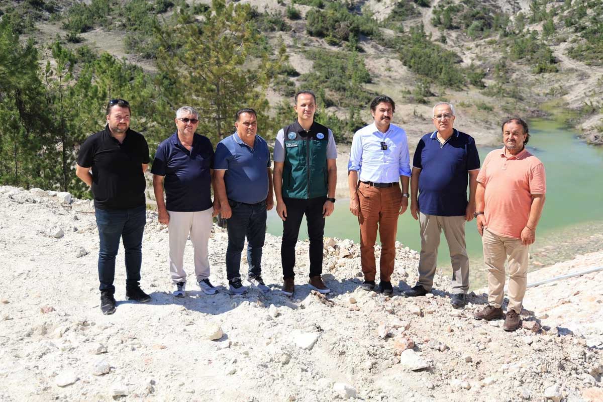 ÇAMELİ’DE BİN 120 DEKAR TARIM ARAZİSİ SUYA KAVUŞUYOR
