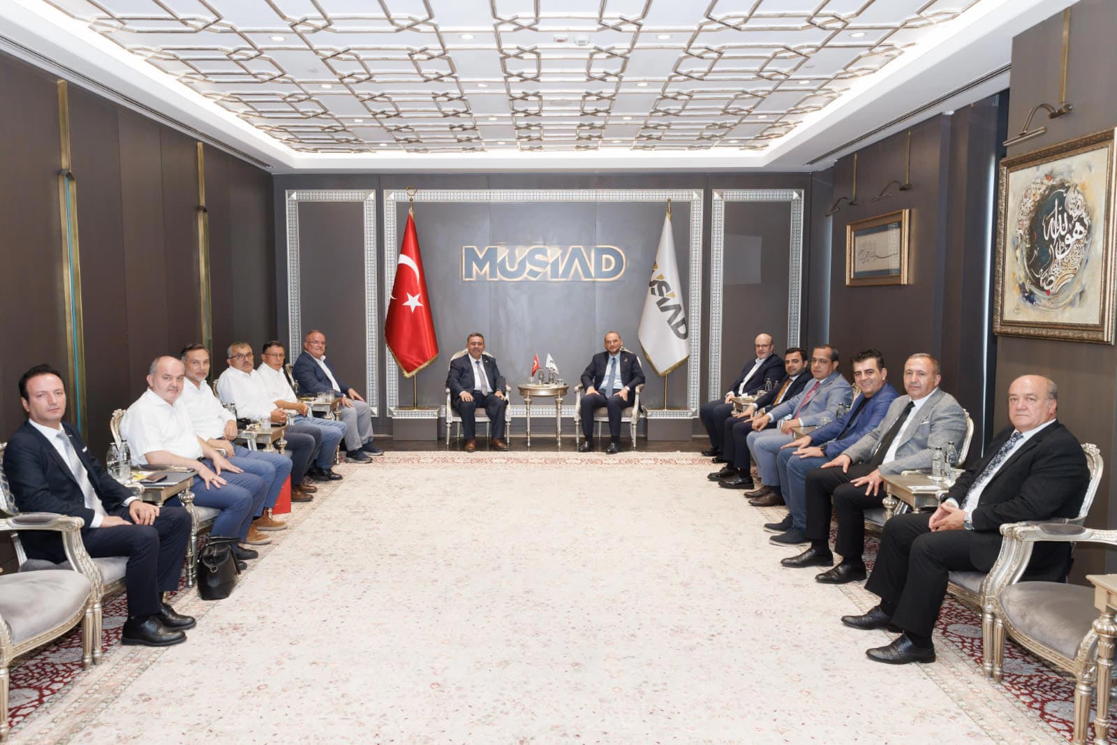 MÜSİAD DENİZLİ’DEN GENEL BAŞKAN ÖZDEMİR’E ZİYARET