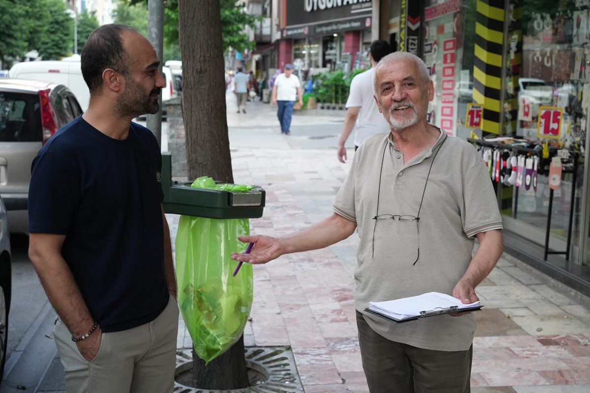OTOBÜS YOLUNA KARŞI İMZA KAMPANYASI