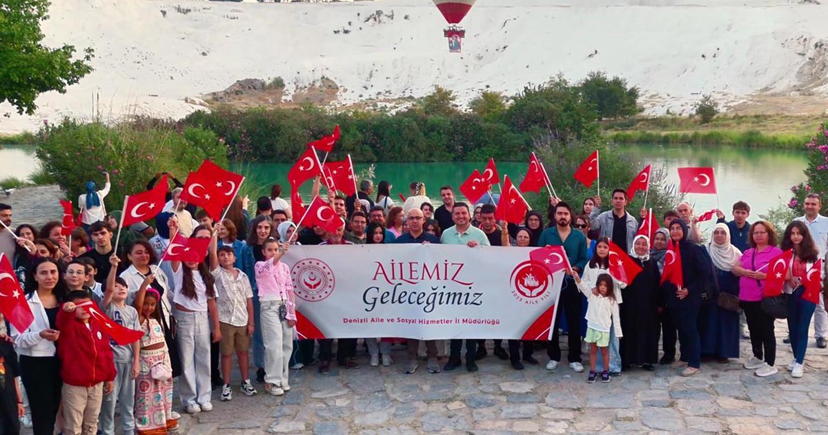 ŞEHİT AİLELERİ BAYRAMI GÖKYÜZÜNDE KUTLADI