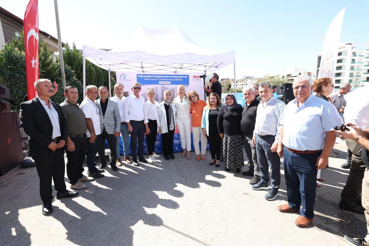 FAİK KAPLAN KÜTÜPHANESİNİN TEMELİ ATILDI