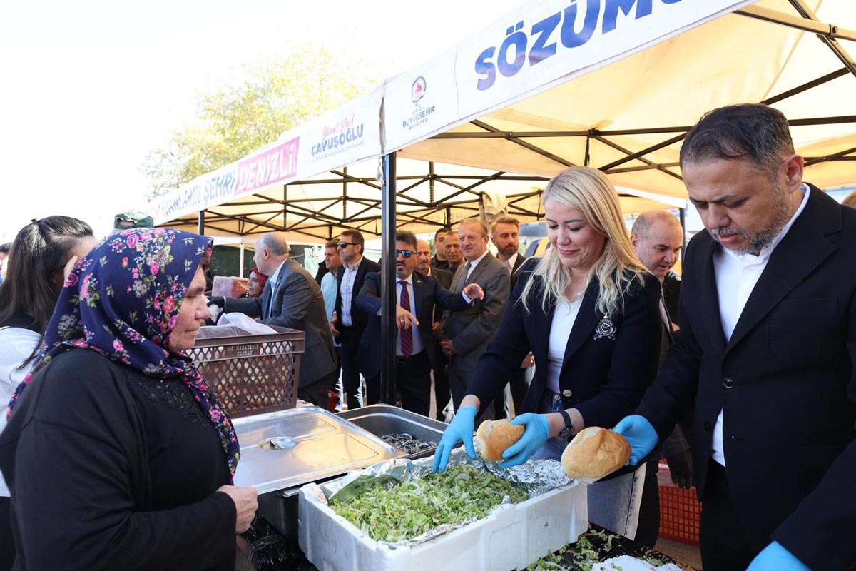 5 TON HAMSİ İKRAM EDİLDİ