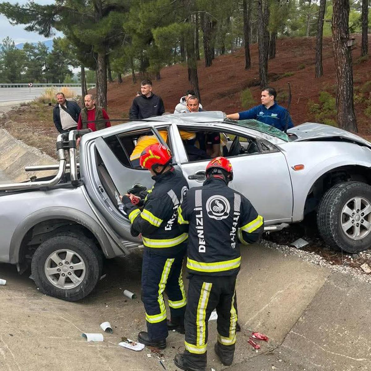 KALE’DE KAZA 1 ÖLÜ 1 YARALI