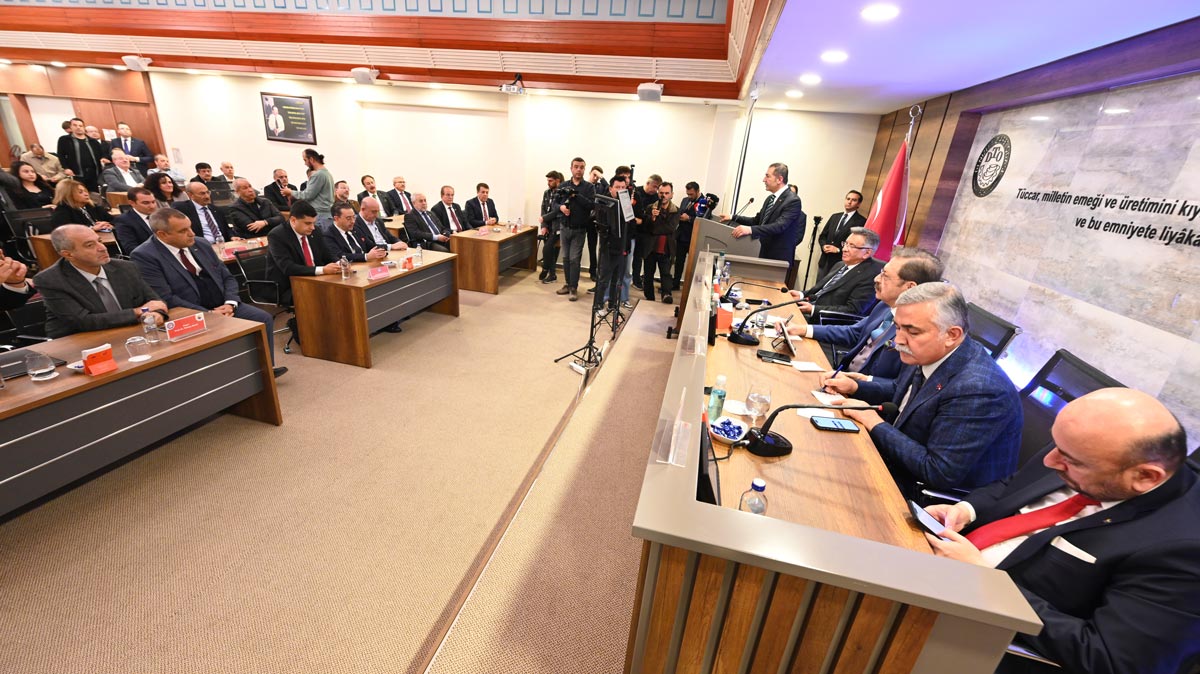 O ZİYARET DTO’YA MORAL VERDİ