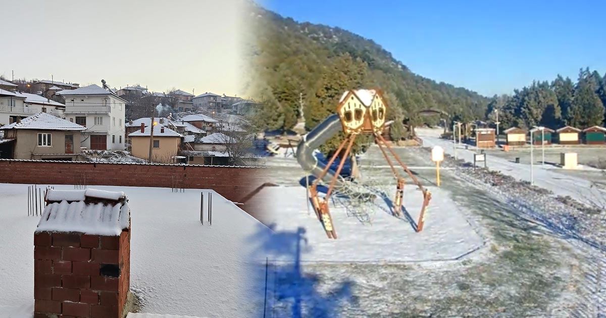 YÜKSEK KESİMLER BEYAZA BÜRÜNDÜ