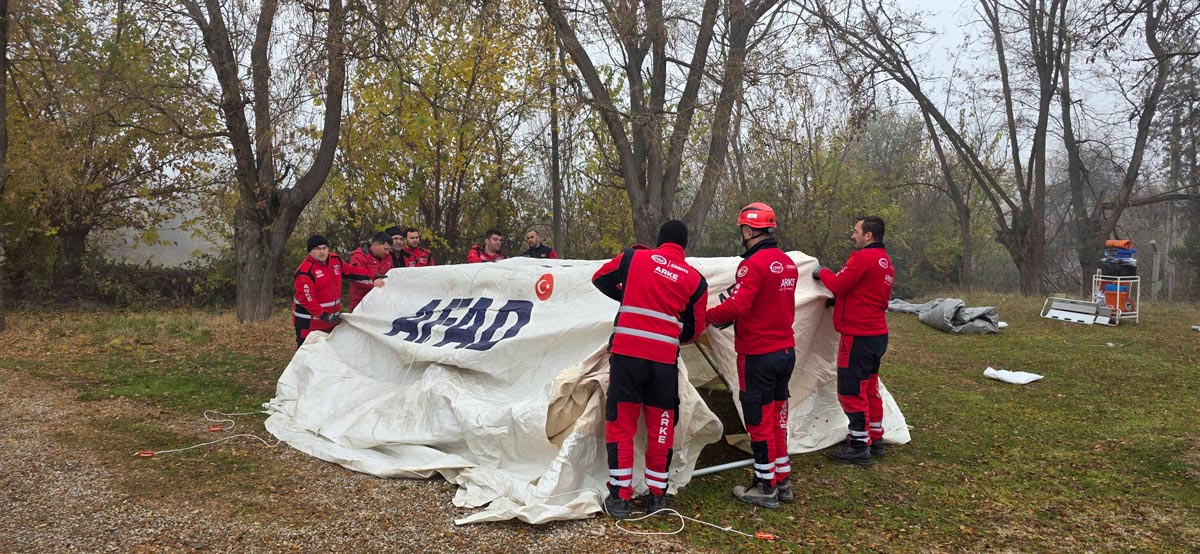 OYAK ÇİMENTOARKE ARAMA VE KURTARMA EKİBİ KURULDU