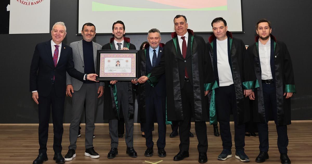 TEOMAN SANCAR’IN OĞLU RUHSATINI TÖRENLE ALDI