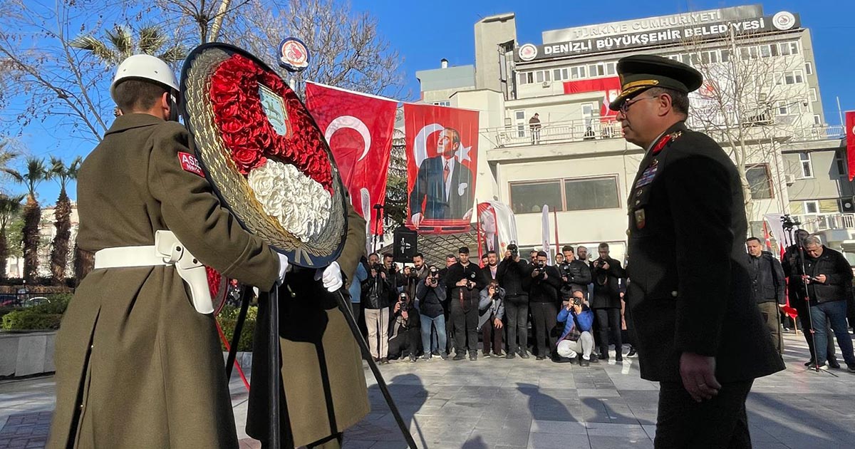 DENİZLİ HALKI 95 YIL ÖNCEKİ HEYECANI HİSSETTİ