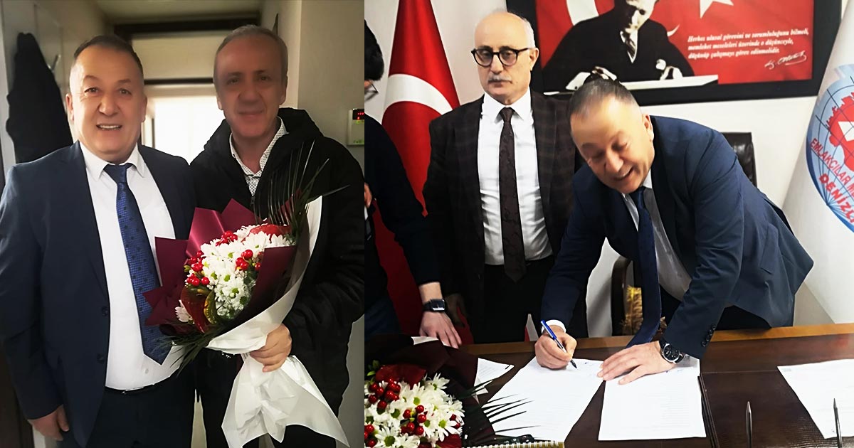 YENİ BAŞKAN GÖREVDE