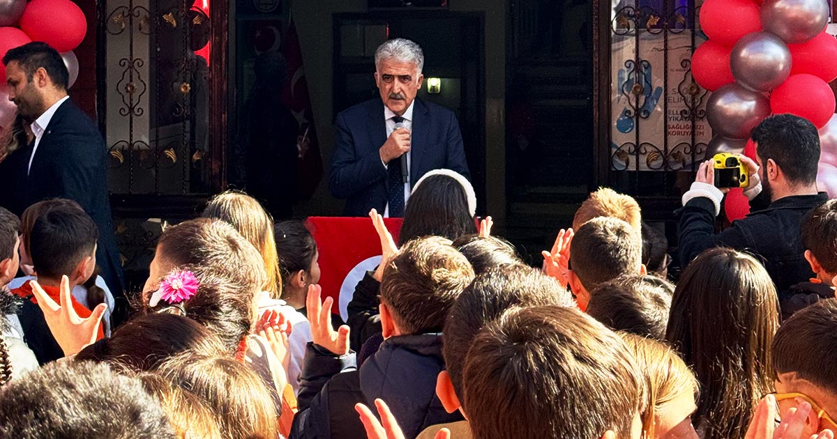 ÜNYE İNÖNÜ İLKOKULU’NA ANLAMLI DESTEK