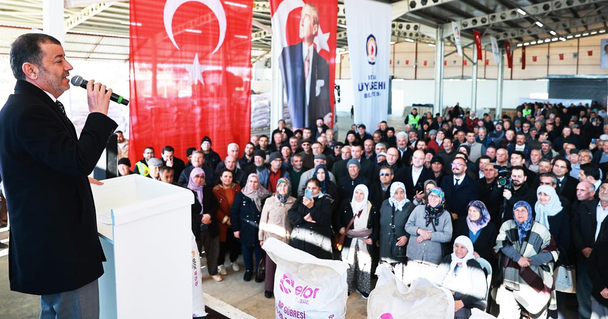 798 ÇİFTÇİYE GÜBRE DESTEĞİ