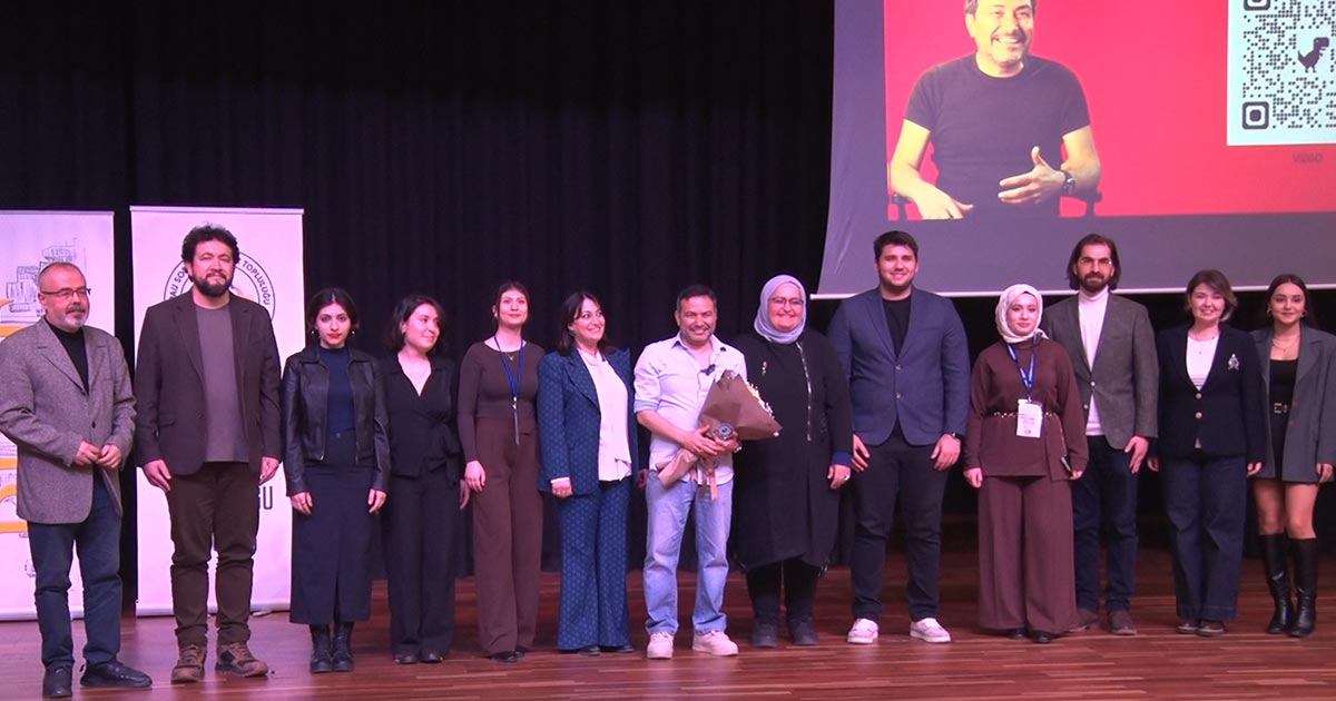 AHMET ŞERİF İZGÖREN PAÜ’DE ÖĞRENCİLERLE BULUŞTU