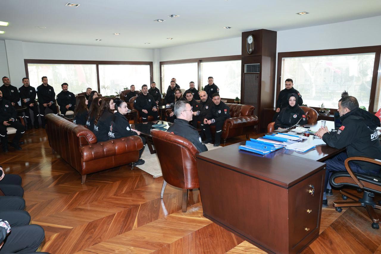 BAŞKAN ÇAVUŞOĞLU’NA DEBAK EKİBİNDEN ZİYARET