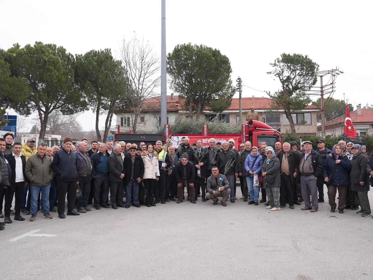 BİNLERCE FİDAN TOPRAKLA BULUŞUYOR