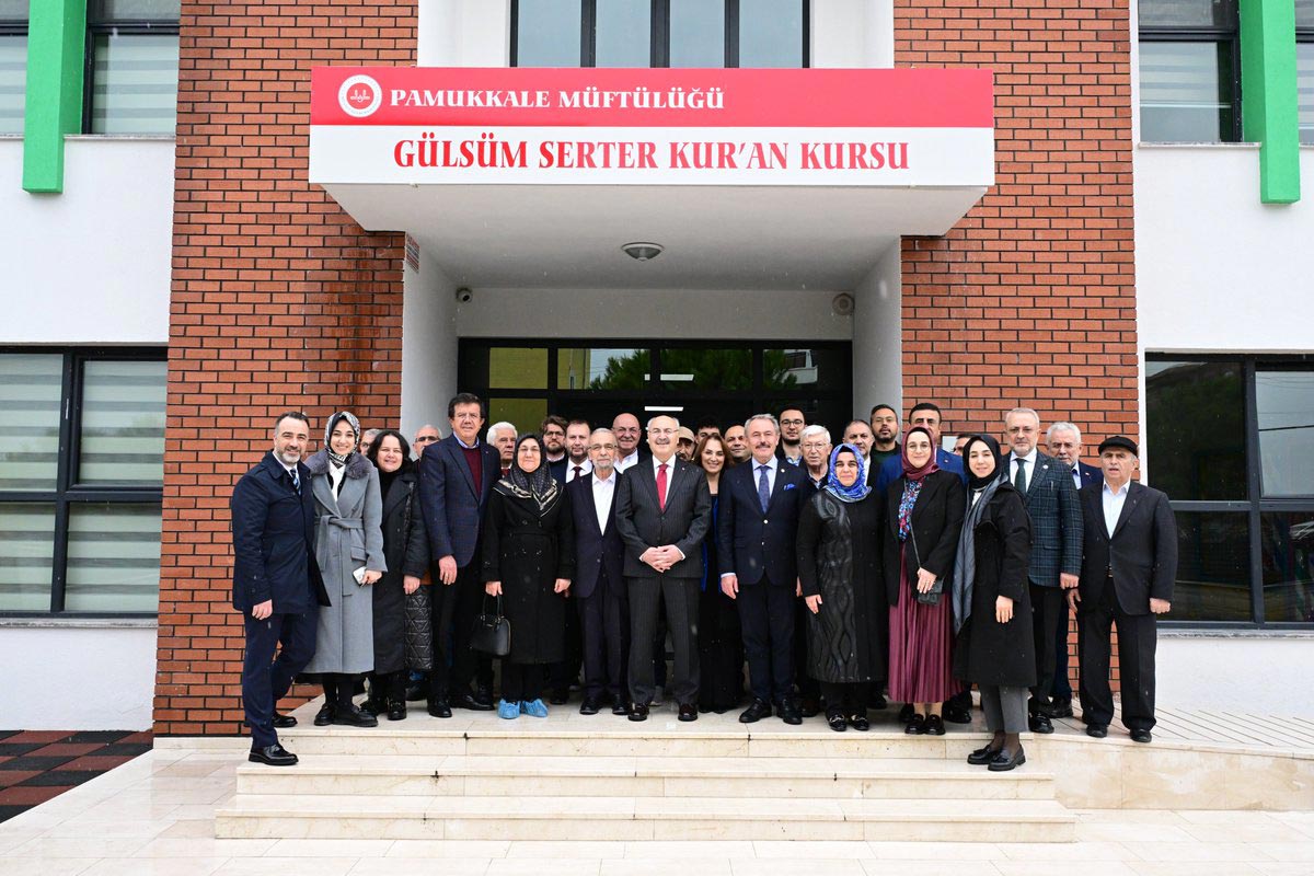 CAMİ, ASM VE KURAN KURSU TÖRENLE AÇILDI