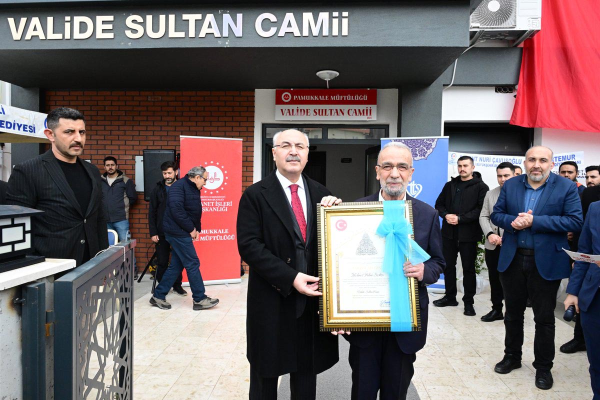 CAMİ, ASM VE KURAN KURSU TÖRENLE AÇILDI