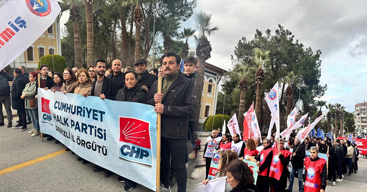 DENİZLİ’DE LAİKLİK YÜRÜYÜŞÜ